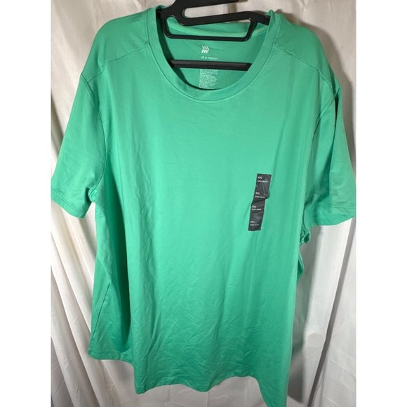 All in Motion Men's Short Sleeve Soft Stretch T-Shirt, Green, Size XXL, NWT - Picture 2 of 5